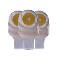 PIWYHOW Ostomy Bags, Ileostomy Stoma Care, One Piece Drainable Ostomy Pouch, Ostomy Colostomy Supplies, 10 PCS Colostomy Bags, One Piece Drainable Pouches