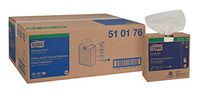 Tork 510176 Cleaning Cloth, Pop-Up Box, 1-Ply, 8.46" Width x 16.125" Length, White (Case of 10 Boxes, 100 per Box, 1,000 Cloths per Case)