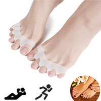 Toe Separators, Toe Stretchers, Toe Separators Stretchers, Gel Rubber Silicone Toe Spacers, Hammer Straighten Correct Bunion Pain Toe, Shoe Stretcher House Shoes for Women and Men