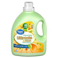 Great Value Ultimate Fresh Fabric Softener, Original Clean Scent, 129 fl oz (Pack of 2)