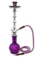 1 hose 26" Purple Haze Hookah shisha nargila narguile nargile glass water Vase