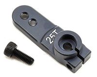 TEKNO RC LLC Aluminum Servo Horn, 25T Spline, M3 Clamp, 2 Hole Arm, TKR5253B