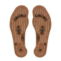 Sinwo Magnetic Massage Shoe Insoles Gel Pad Therapy Acupressure Foot Care Cushion Men/Women Shoe Comfort Pads (A, 6-9)