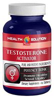 Testosterone Activator Sexual Vitality for Men and Women Potency Tonic (1 Bottle)