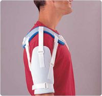 AliMed Hemi Shoulder Sling Left, Size: Large, Bicep Circ.: 15"-16½" (38 - 41.9cm)