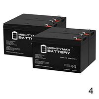 Mighty Max Battery 12V 7Ah Battery Replacement for Crown Embassy 12CE7.5 T2-4 Pack Brand Product