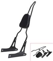 AUFER Detachable Black Backrest Sissy Bar for Dyna FXD FXDB FXDC FXDL FXDWG FXDSE 2006-UP