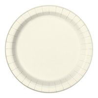 Unique Industries, Paper Plates, 16 Pieces - Ivory