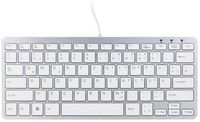 R-Go Compact Keyboard, QWERTZ (DE), White, Wired