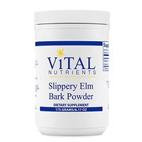Vital Nutrients - Slippery Elm Bark Powder - Herbal Demulcent - Vegetarian - 175 Grams