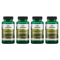 Swanson High Potency Quercetin 475 Milligrams 60 Veg Capsules (4 Pack)