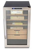 Whynter CHC-251S Stainless Steel 400-Cigar Cooler, 2.5 Cubic Feet Humidor, Black