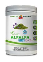 antioxidant Anti Aging - Organic Alfalfa Grass Powder - Alfalfa Powder Bulk - 1 Can 8 OZ (56 Servings)