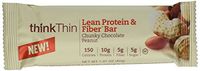 Lean Protein and Fiber Bar Chunky Chocolate Peanut 1.41 Ounces (Case of 10)