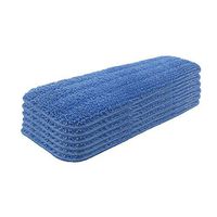 Set of 6 Microfiber Spray Mop Replacement Heads for Wet/Dry Mops Reusable Replacement Refills Fits for Bona Floor Care System - Blue