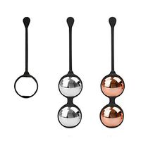 Ben Wa Balls Weighted - Kegel Exercise Kit Weights Sets to Tone and Strengthen Your Pelvic Floor Muscle - Doctor Recommended for Women & Girls Bladder Control and Pelvic Floor Muscle Exercisers