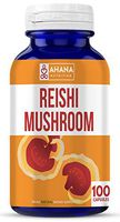 Reishi Mushroom by Ahana Nutrition - Reishi Mushroom Capsules That Assists Liver Support, Immune Support, Maintains Heart Health & Aids with Body Detox* (900mg - 100 Capsules)