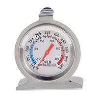 Oven Thermometer, Stainless Steel Food Meat Temperature Classic Stand Up Dial Oven Thermometer Gauge Gage Cooker Thermometer