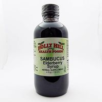 Holly Hill Health Foods, Sambucus Syrup, 4 Ounce