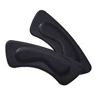 Fheaven (TM) 1Pair High Heel Foam Gel Pads Heel Cushion Pads Foot Care Shoe Insert Pad Insole (Black)