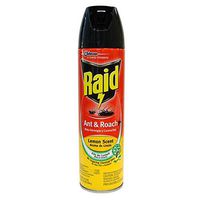 Raid Ant & Roach 17.5oz Lemon , Case of 48
