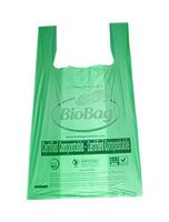BioBag Biodegradable Bags - Compostable Bags Large T-Shirt Syle (1 Bundle of 50)