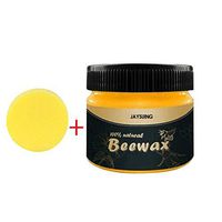 GOTDCO. Natural Wood Seasoning Beeswax,Traditional Beeswax Polish for Wood & Furniture,All Purpose Beewax for Wood Cleaner & Polish,Wear Resistant Beautify & Protect Wipes,No Build Up (Multicolor/A)
