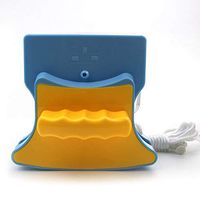 George zhang Glass Brush high-Rise Strong Magnetic Glass Window Artifact Double-Layer Three-Layer Hollow Double-Sided Glass Cleaner Tool 18-30mm