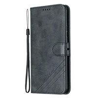 Samsung Galaxy Note 10+ Plus Case Shockproof Business PU Leather Flip Wallet Phone Cases Folio Slim Fit Magnetic Protective Cover TPU Bumper with Stand Card Holder Slots Black