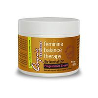 Organic Excellence Feminine Balance Therapy Bio-Identical Progesterone Cream 2 oz