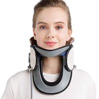 PBQWER Cervical Traction Device Cervical Daily Health Vertebra Retractor Inflatable Neck Brace for Medical Cervical Spine Care