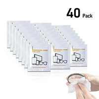 Partysaving (40% Clearance Sale) 40 Pack of Alcohol Wet Paper Tissue, Sanitary Wipe Tissue, APLIQ671