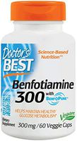 Best Benfotiamine, 300 mg, 60 vcaps by Doctors Best (Pack of 6)