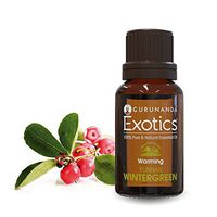 GuruNanda Wintergreen Exotic Essential Oil 100% Pure & Natural Therapeutic Grade Aromatherapy Oils for Diffuser - 10 ml