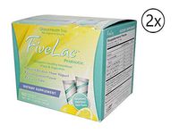 Global Health Trax FiveLac Probiotic Lemon Flavor Dietary Supplement (3.18 oz) 2 Pack
