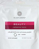 Wildeflowers Beauty Radiance Tonic Hot Chocolate Mix - Organic, Natural, Kosher, Vegan, Gluten Free, Rich In Healthy Antioxidants With Raw Cacao, 3.2 Ounces