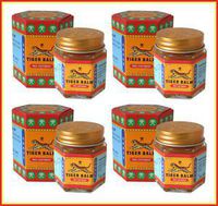 6x 30g NIB Big Jar Tiger Balm Red Thai Original Massage Spa Pain Relief