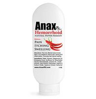 Anax Natural Hot Pepper Cream Helps with Anal Itching, Pain and Inflammation Caused by Hemorrhoids