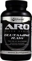 ARO-Vitacost Black Series Glutamine RAW - 750 mg - 180 Capsules