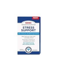 GNC Preventive Nutrition Stress Support, 90 Caplets, Promotes a Feeling of Relaxation and Calm