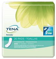 TENA® Serenity® Bladder Control Pads-Absorbency Moderate Description Light Regular Packaging Primary Pack - Case of 120