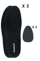 New 1/8 Inch 2 Left or Right Full Length Insoles and Additional Cushion Pad for Leg Length Discrepancies (2 Lefts(Medium))