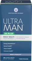 Vitamin World 2-Pack of Ultra Man 50 Plus Performance Multi Vitamin, 120 Caplets (240 Total)