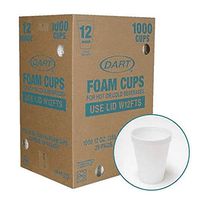 Dart Foam Cups, 1000 Count