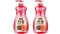 MKH Grapefruit Liquid Dish Soap 1L (34 oz), 2 Count