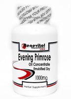 Evening Primrose Oil Concentrate (Emulsified Dry) 1000mg 100 Capsules ~ Renevitol