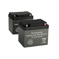 BatteryGuy Battery BG-12400NB - 12V 40AH SLA Replacement Battery for BatteryGuy BG-12400NB (Qty of 2) 12V 40ah Rechargeable SLA Battery
