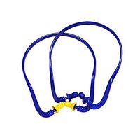 U Shape Ear Plugs Hearing Protection for Shooting Headband Sleep Silicone Ear Plugs Protection Buds ( Blue, Pack of 2)