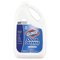 Clorox Commercial Solutions Odor Defense Air/Fabric Spray, Clean Air, 1gal Bottle, 4/CT