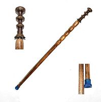 Nautical World Antique Victorian Solid Brass Handle Vintage Royal Wooden Walking Stick (Brass), Affordable Gift Decorative Walking Cane Fashion Statement for Men/Women/Seniors/Grandparents! Item New